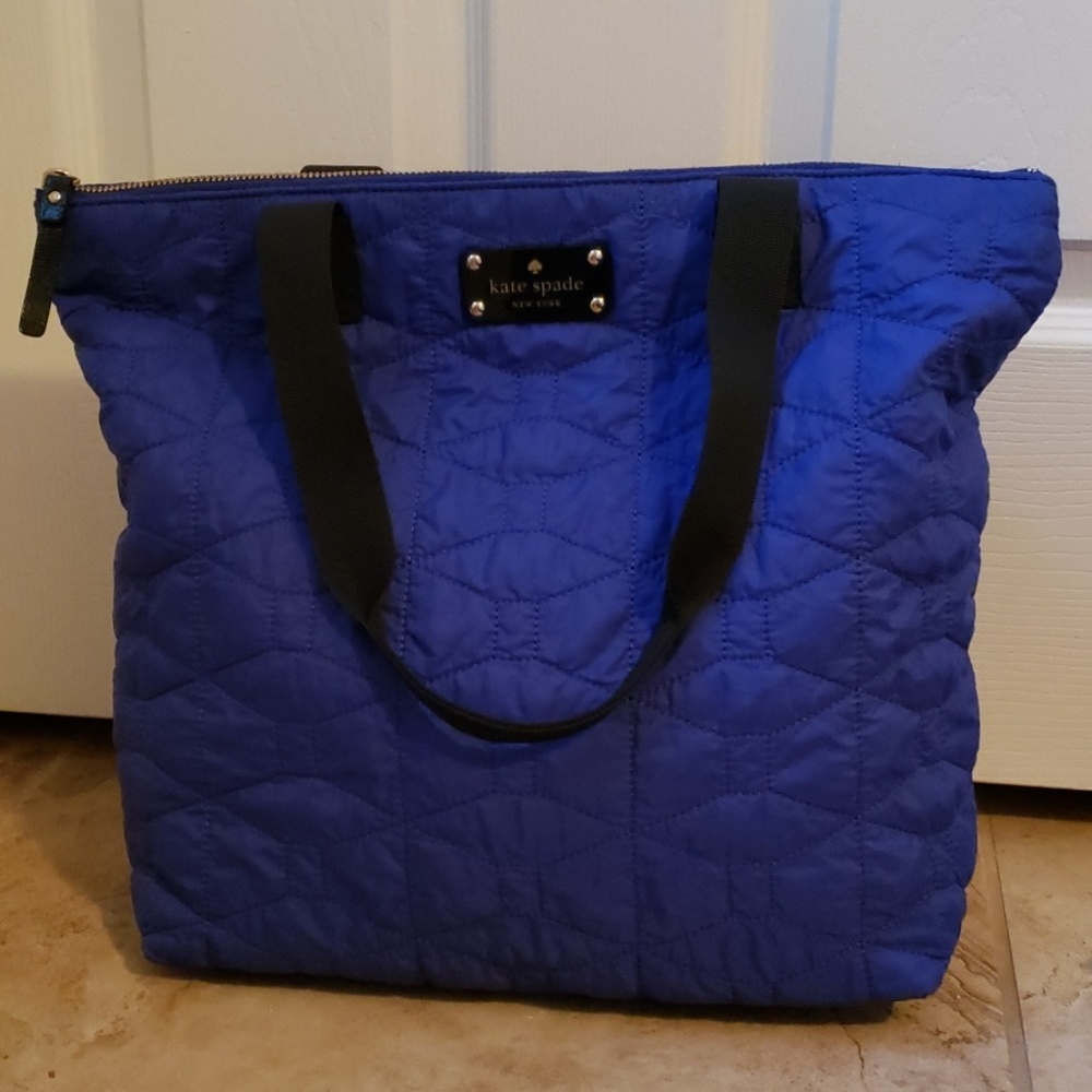 Quilted Zipper Tote